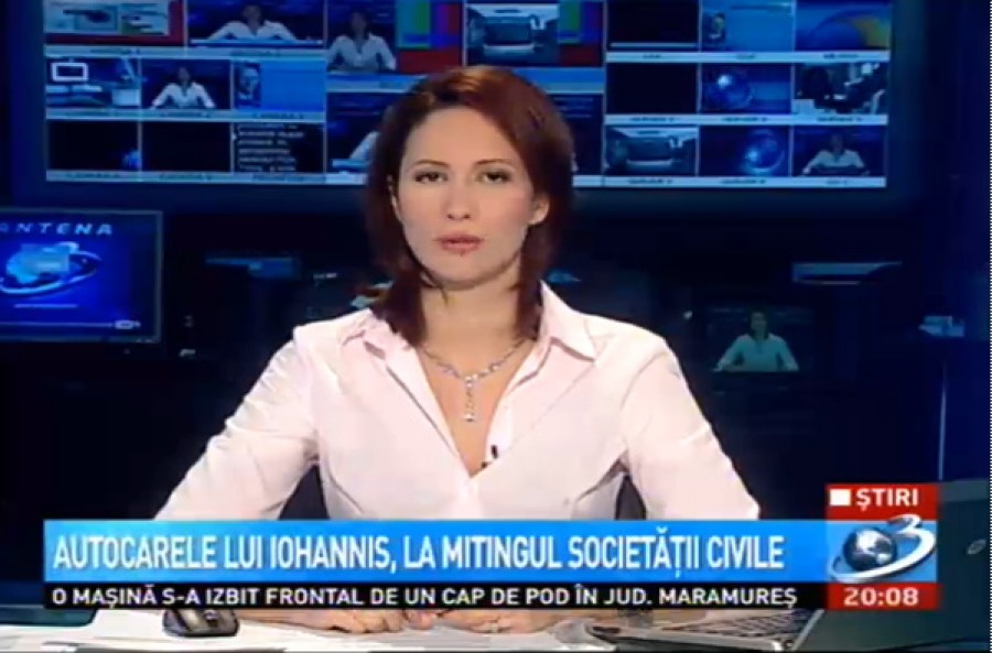 Oamenii din stradă şi televiziunile de ştiri