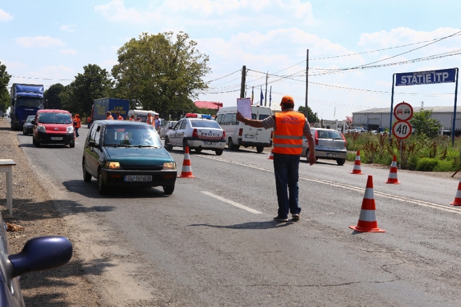 RECENSĂMÂNTUL traficului rutier, şi la Galaţi