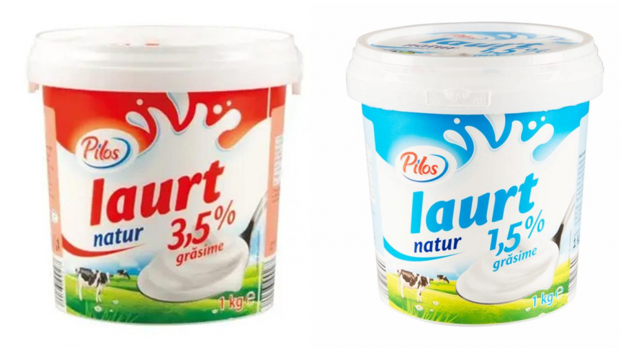 Iaurt contaminat cu plastic, retras din magazinele Lidl