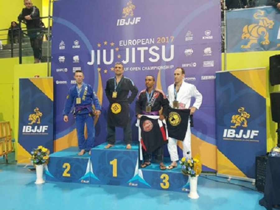 Gheorghe Negru, CAMPION EUROPEAN la jiu jitsu