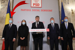Ionuț Pucheanu, primul din stânga, i-a făcut planurile președintelui României