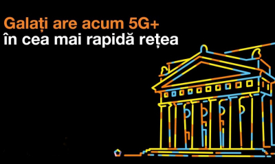 Reţeaua Orange 5G, disponibilă şi în Galaţi