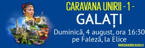 Caravana „Unirii” - duminică, pe Faleză: &quot;Aducem Basarabia Acasă&quot;