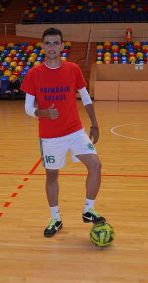 Lucas Pereira Ajala, noul jucător al United Galați (Foto Sonia Baciu)