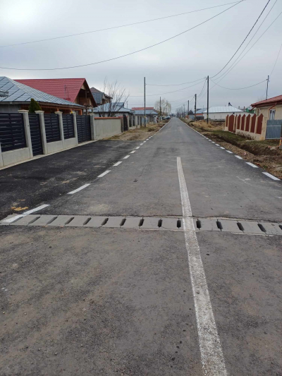 2,2 km de drumuri modernizate la Tudor Vladimirescu