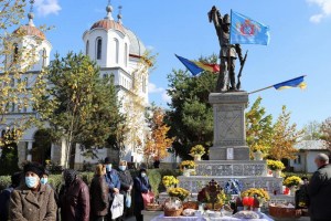 Binecuvântarea monumentului eroilor din Tudor Vladimirescu