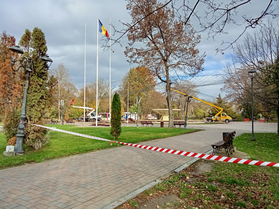 Poza zilei. Restricții de trafic în... Grădina Publică