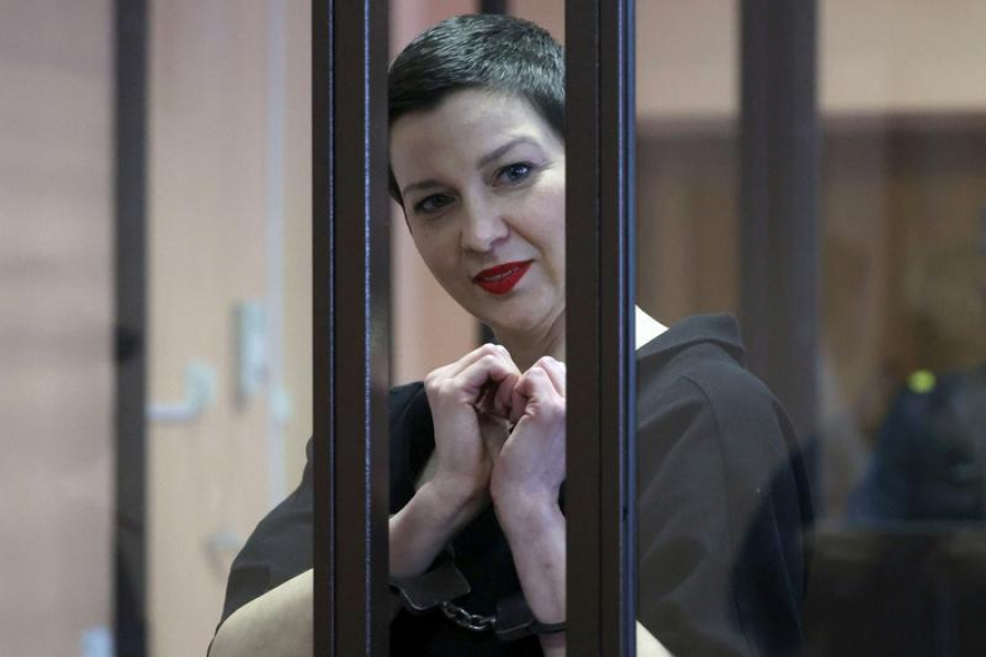 Opozanta bielorusă Maria Kolesnikova, condamnată la 11 ani de închisoare