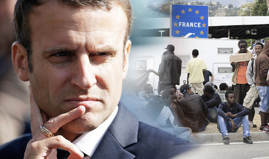 Preşedintele Macron îşi înăspreşte tonul privind migraţia