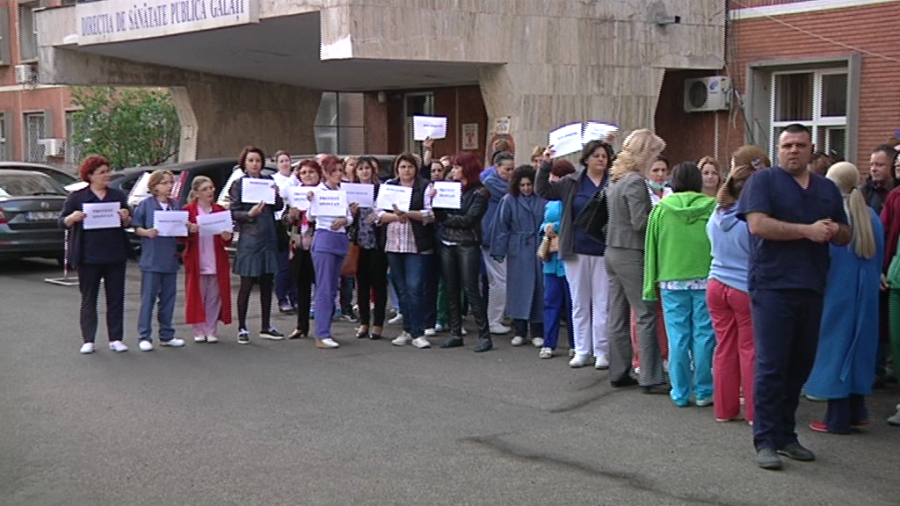 UPDATE. Protest spontan la Spitalul de Urgență Galați | Întâlnire între premier şi managerii de spitale