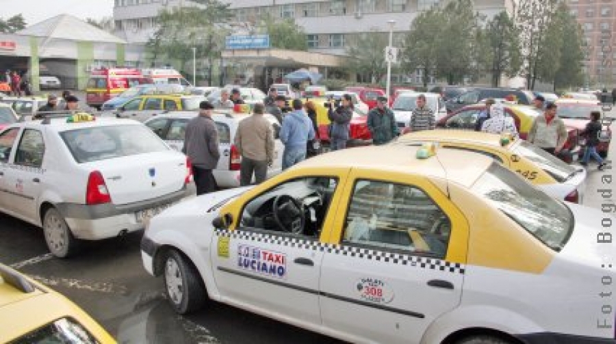 Taximetriştii - în război cu Primăria