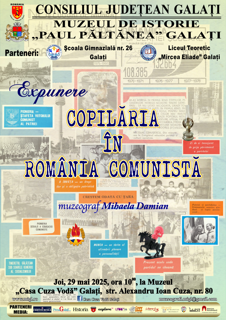 Expunere despre „Copilăria în perioada comunistă”