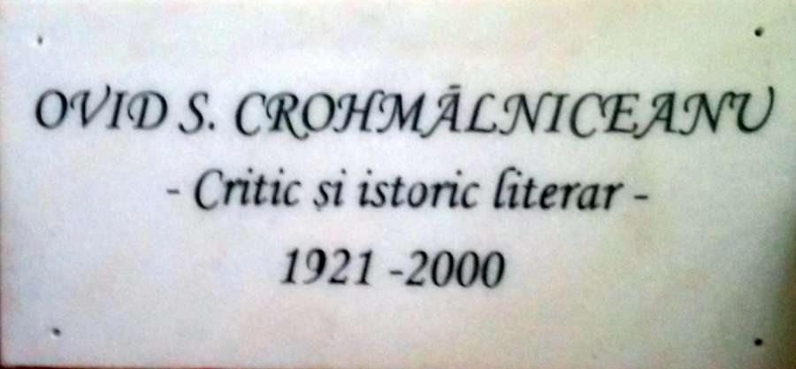 Istoria culturală naţională, marcată la Galaţi: O nouă placă comemorativă