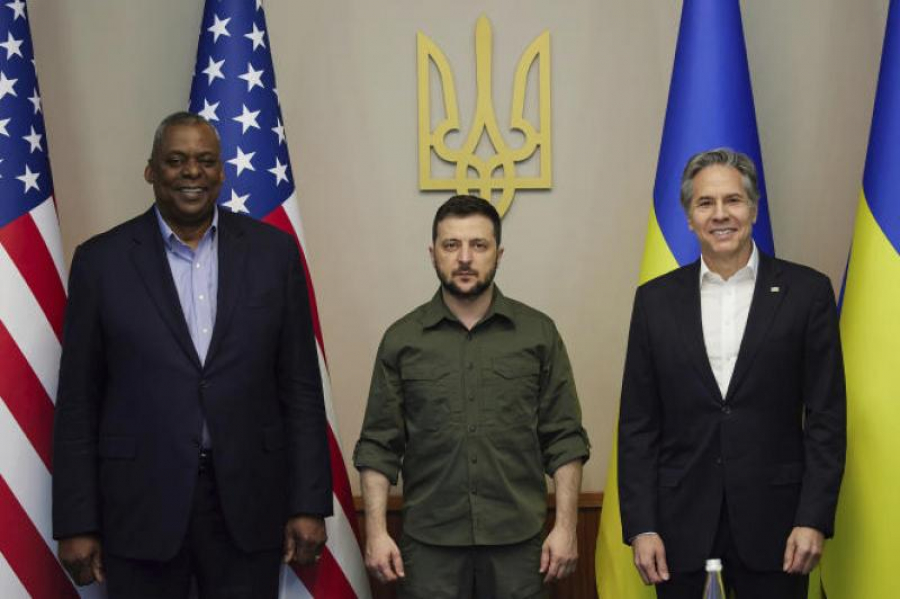 Șeful diplomației SUA, Antony Blinken, vizită-surpriză în Ucraina