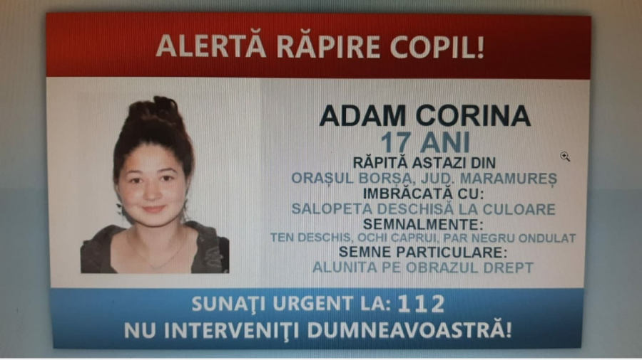 UPDATE | Adolescenta răpită la benzinărie a fost găsită