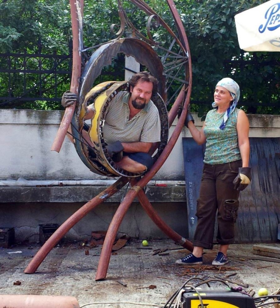 Tabăra de sculptură în metal: Despre suflet, cu Sorina Fădor Vădeanu 