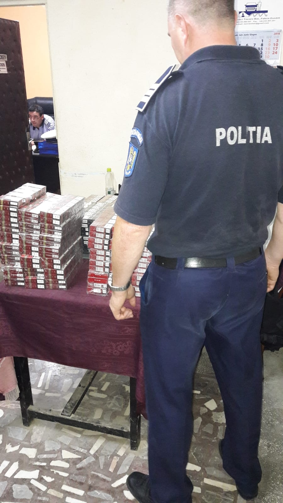 Contrabandist gălățean prins băut la volan în Tulcea