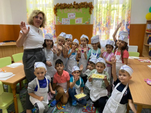 Copii de la Grădinița PP „Elena Doamna”