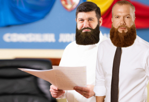 Costel Fotea și Ionuț Pucheanu, cu look de vikingi