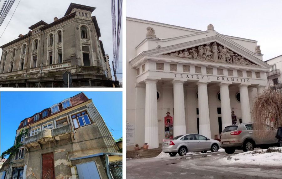Dramaticul, Palatul „Gheorghiu” şi alte clădiri, expertizate. Speranţe de renovare cu banii din PNRR