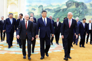 Oameni de afaceri americani, la discuții cu președintele chinez