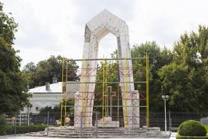 Monumentul Eroilor, în proces de CONSOLIDARE, după ani de zile