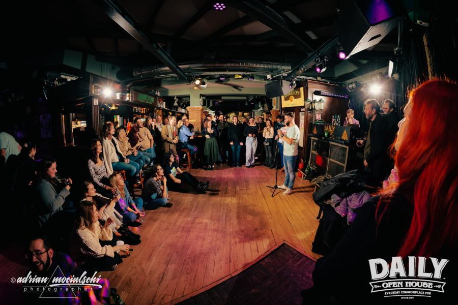 "Miercurea noastră", cu actorii Dramaticului, la Daily Pub