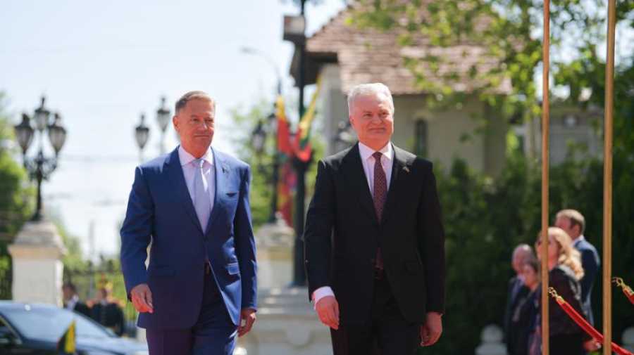 Klaus Iohannis l-a primit la Cotroceni pe președintele Lituaniei