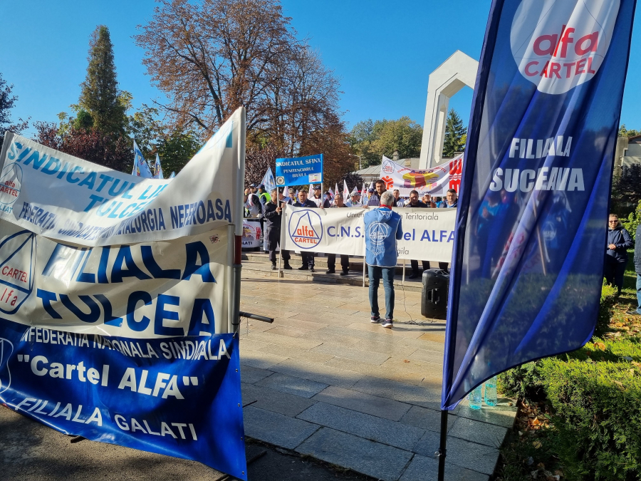 „Sindicatele pot face și grevă politică”, spune liderul Cartel ALFA Galaţi, Romică Gîrneață