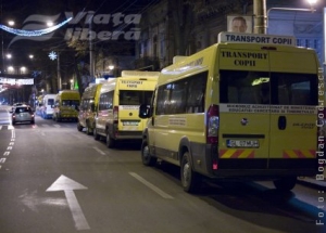 Microbuzele, pe timp de noapte