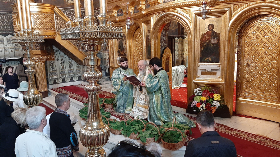 Rusalii 2023 - Praznicul Pogorârii Duhului Sfânt, la Catedrala Arhiepiscopală din Galați (FOTO și VIDEO)