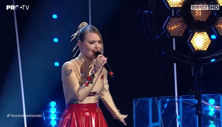 Anastasia Budeşteanu, semifinalistă la „Vocea României”: „Sper că acesta va fi începutul carierei mele”