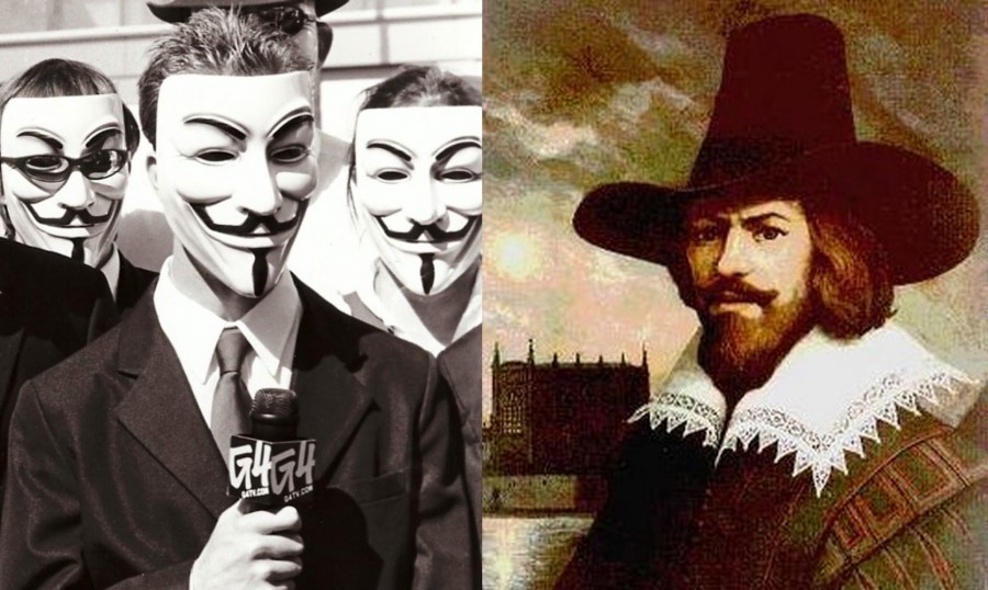VIDEO/ Guy Fawkes, omul din spatele măştii: Un revoluţionar eşuat, transformat în erou