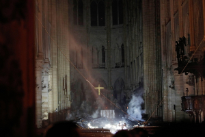 Milioane de euro, donaţii pentru refacerea catedralei Notre-Dame