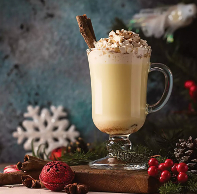 Eggnog și Grinch. Cocktailuri festive