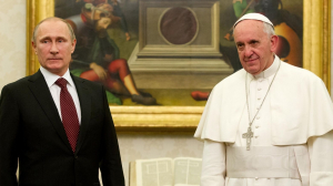 Vladimir Putin face urechea toacă la solicitările Papei Francisc