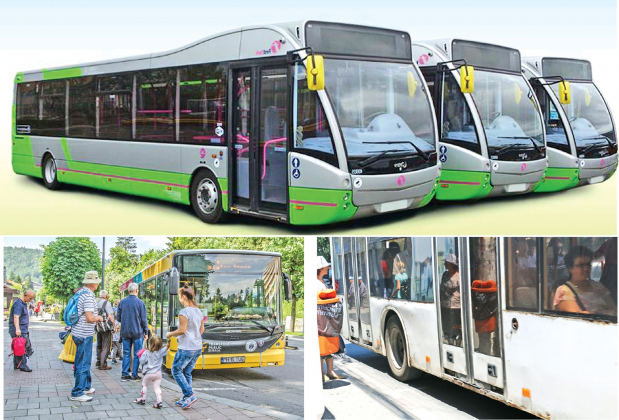Sinaia cumpără autobuze hibrid cu banii UE - noi, nu (FOTO)