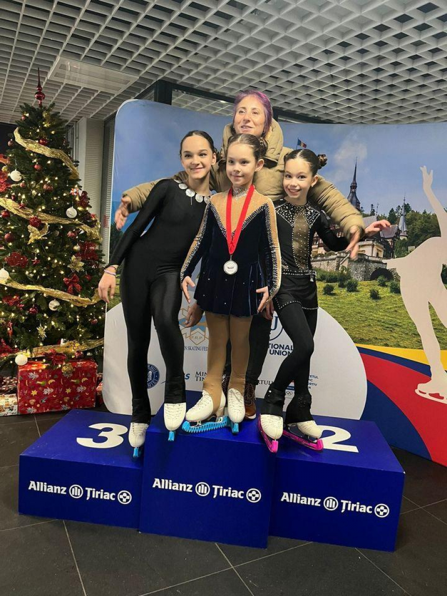 Din sportul gălățean. Patinatorii, la ultimul concurs