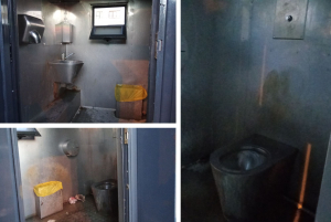 Insalubre și greu mirositoare. Cât curaj vă trebuie ca să folosiți o toaletă publică în Galați