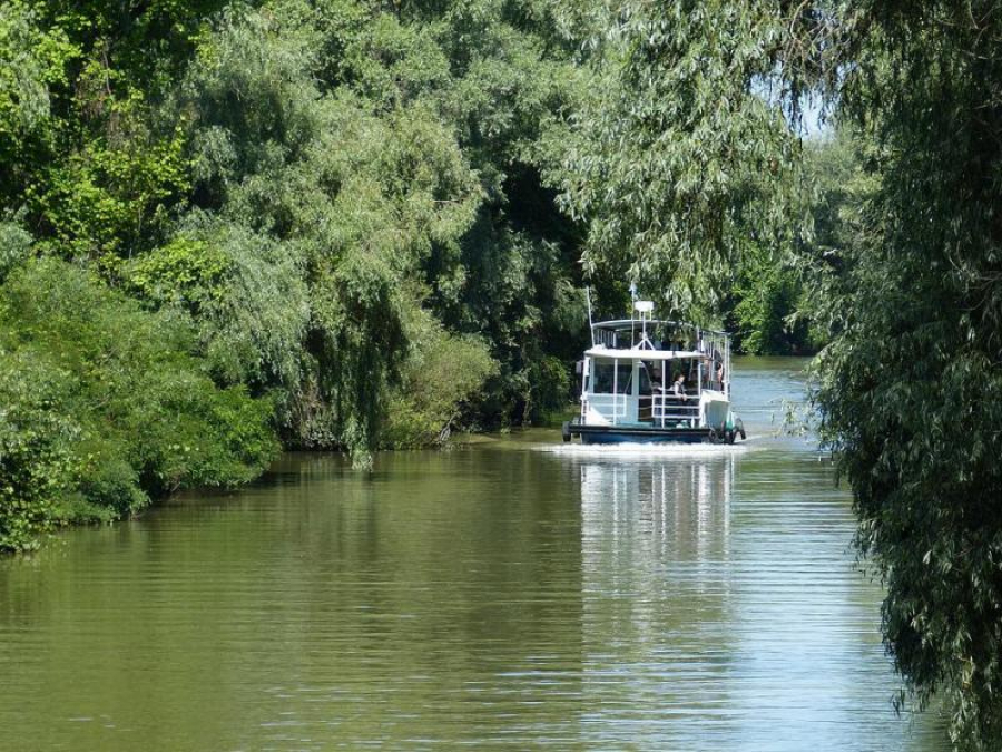 Lucrări de decolmatare, în ritm alert, în Delta Dunării