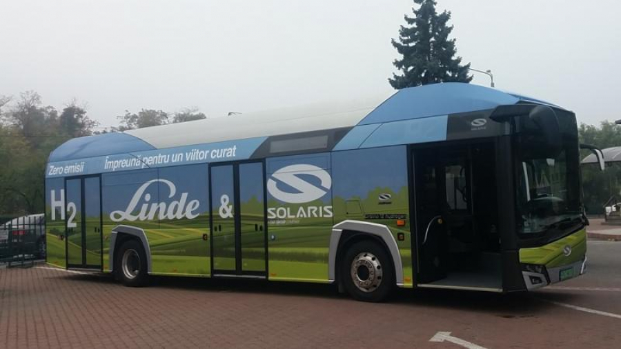 Autobuz cu hidrogen, la Galaţi