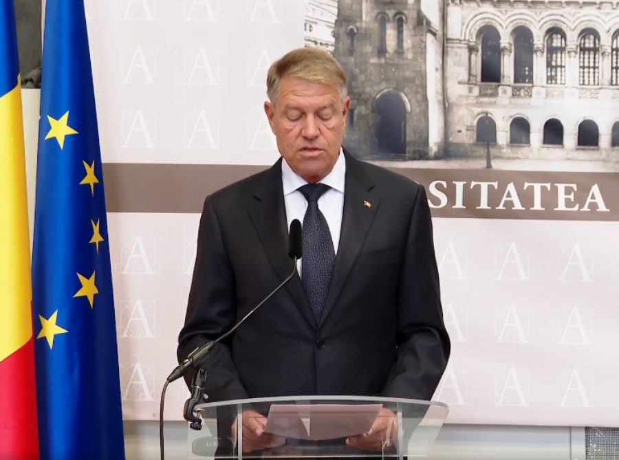 Klaus Iohannis: „Avem nevoie de toleranță zero în privința plagiatului”