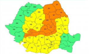 Galaţiul, &icirc;ntre caniculă şi instabilitate atmosferică. Două Coduri galbene se suprapun &icirc;n judeţul nostru
