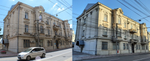 Grand Hotel se deteriorează văzând cu ochii. Foto 1 - fotografie de arhivă, din 2017, pe când clădirea încă adăpostea Primăria Municipiului Galaţi