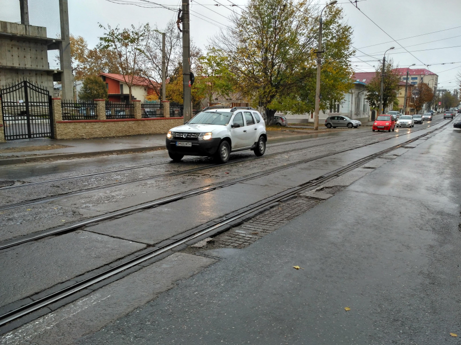 În locul tramvaielor, troleibuze pe strada Basarabiei