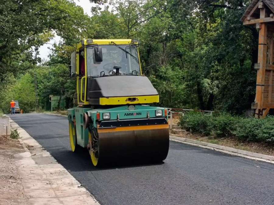 Lucrări la drumurile din Pădurea Gârboavele