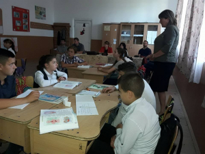 Școala din Adam, reabilitată, are centrală și grupuri sanitare noi