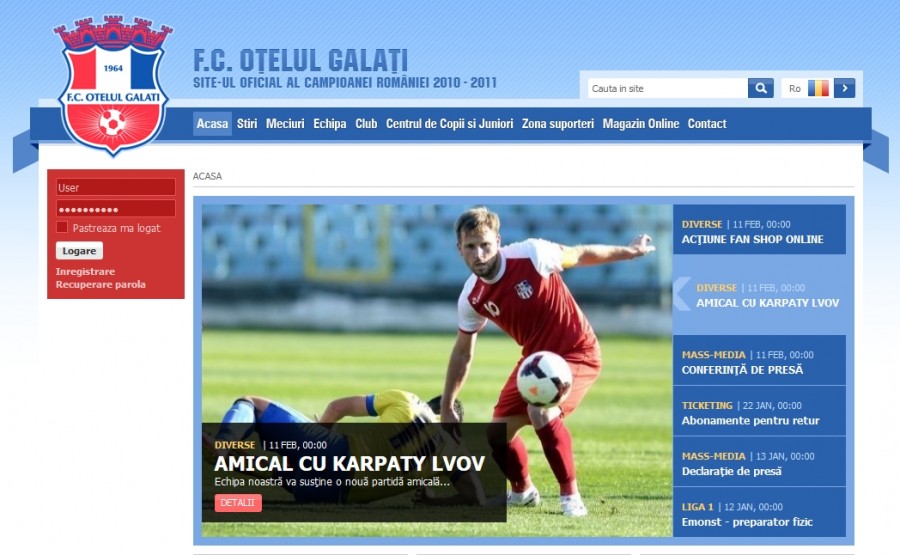 Surpriză online pentru fanii FC Otelul