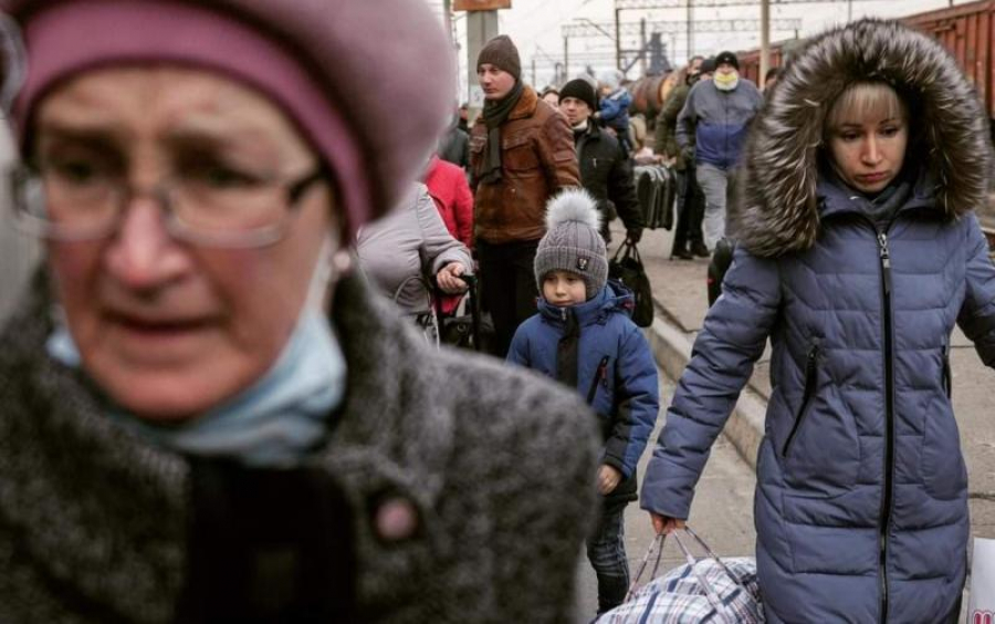 Fluxul de refugiați ucraineni a scăzut în zilele de weekend