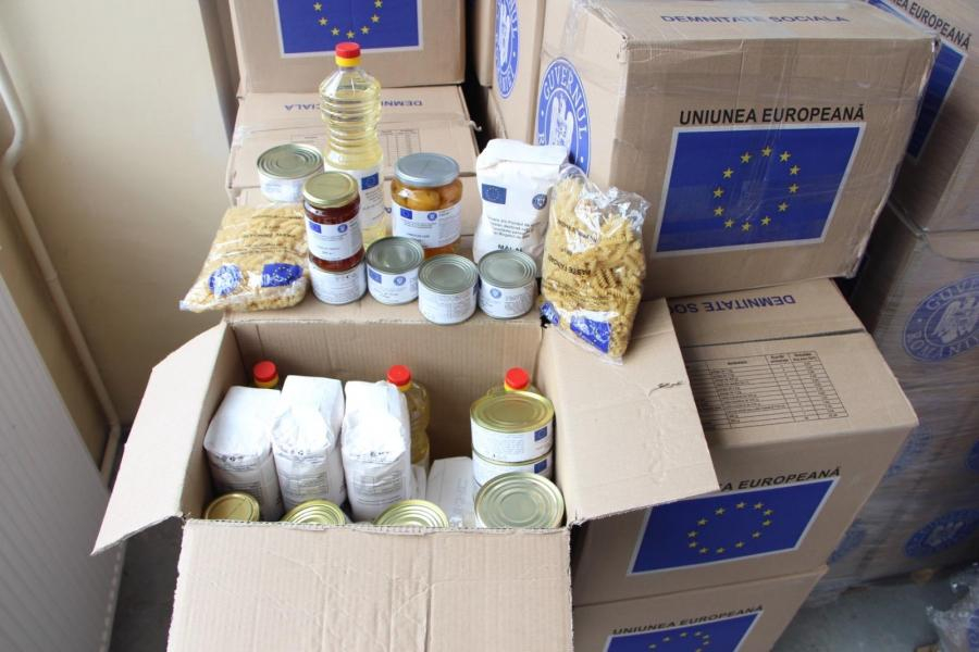 Alimente și produse de igienă din partea Uniunii Europene, sprijin pentru persoanele defavorizate